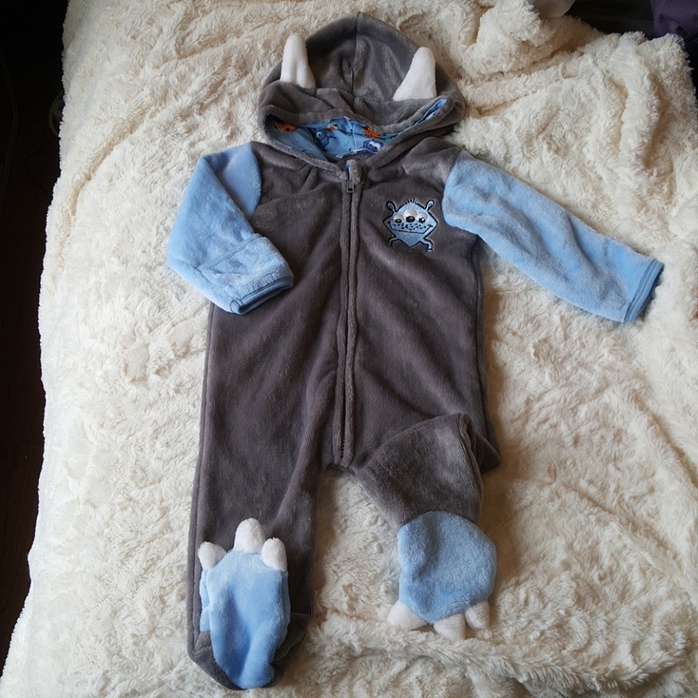 Monkey Bars 6-9m monster pajama